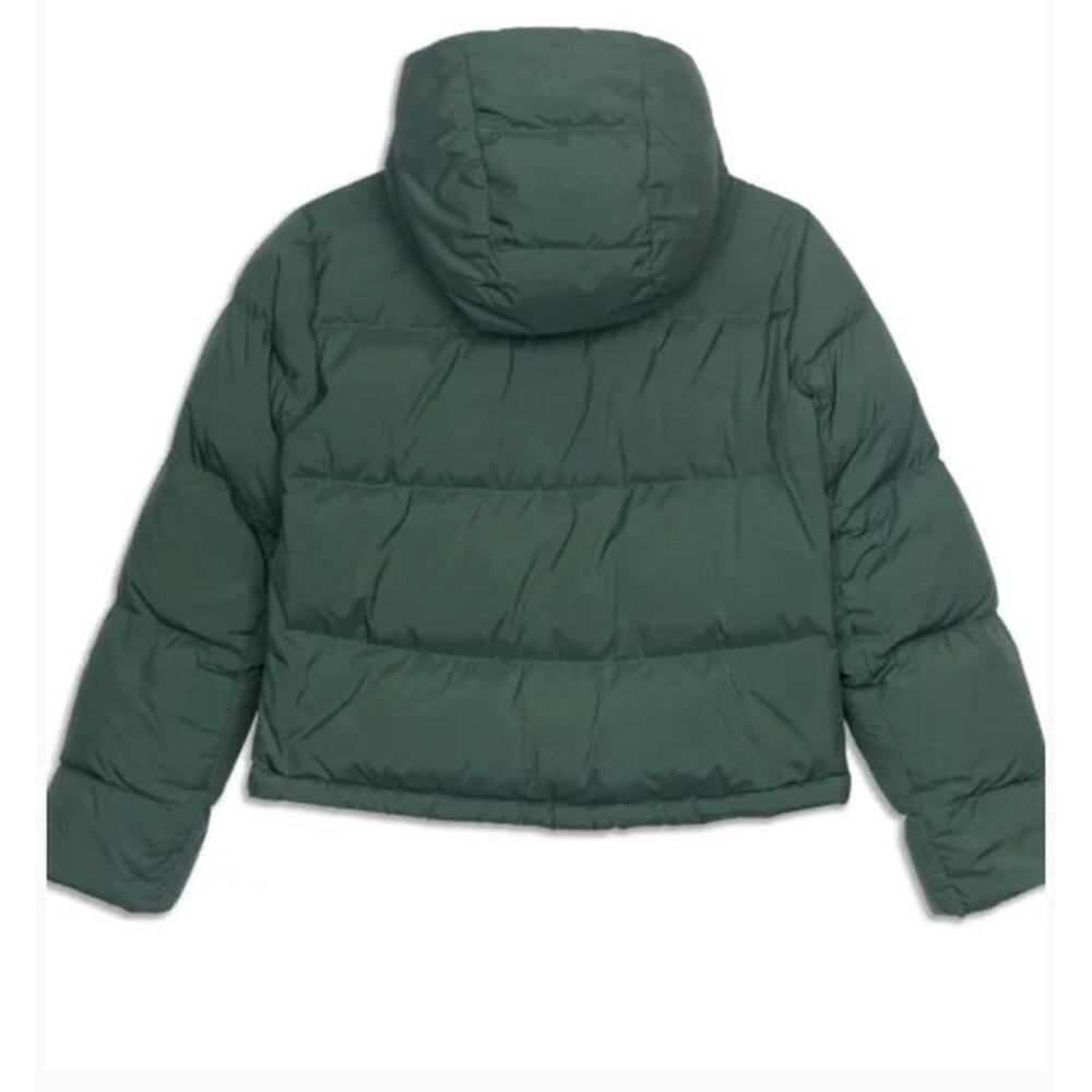 NWOT Lululemon Women’s Wunder Puff Jacket with Hood Everglade Green 12 like new - Picture 6 of 6